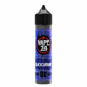 BLACKCURRANT 50ML E LIQUID 50/50 VAPE 24