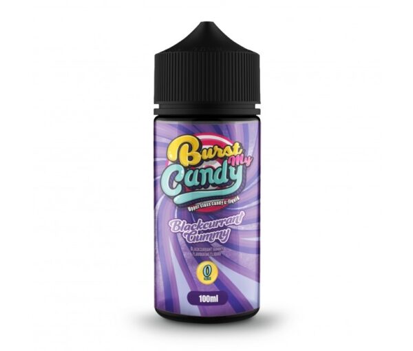 BLACKCURRANT GUMMY 100ML E LIQUID BURST MY CANDY