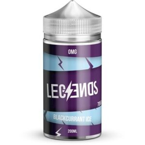 BLACKCURRANT ICE 200ML E LIQUID BY LEGENDS