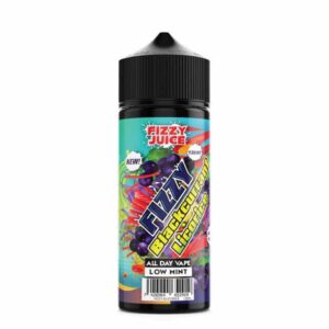 BLACKCURRANT LICORICE 100ML E LIQUID FIZZY JUICE