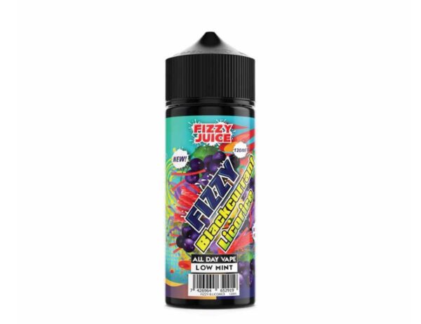 BLACKCURRANT LICORICE 100ML E LIQUID FIZZY JUICE