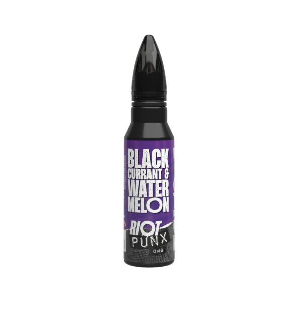 BLACKCURRANT & WATERMELON PUNX 50ML E LIQUID RIOT SQUAD