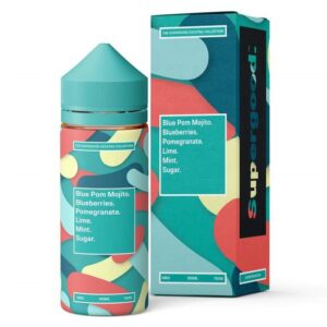 BLUE POM MOJITO 100ML E LIQUID SUPERGOOD