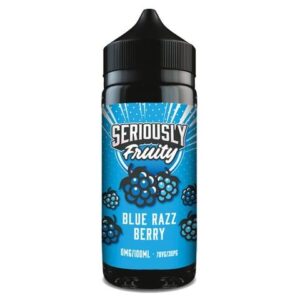 BLUE RAZZ BERRY 100ML E LIQUID SERIOUSLY FRUITY BY DOOZY