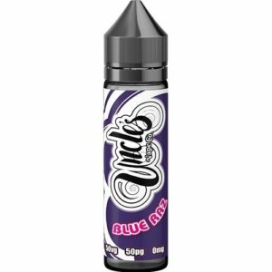 BLUE RAZ 50ML E LIQUID 50/50 UNCLES