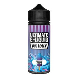 BUBBLE GRAPE ICE LOLLY 100ML ULTIMATE E LIQUID