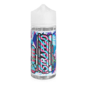 BUBBLEGUM DRUMSTICK ON ICE 100ML E LIQUID STRAPPED