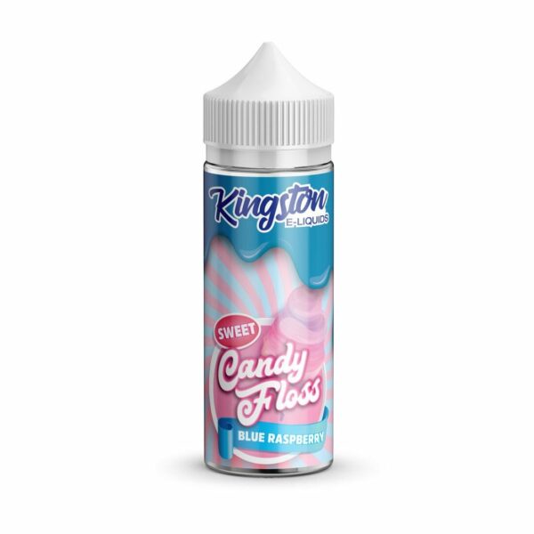 SWEET CANDY FLOSS BLUE RASPBERRY E-LIQUID 100ML BY KINGSTON