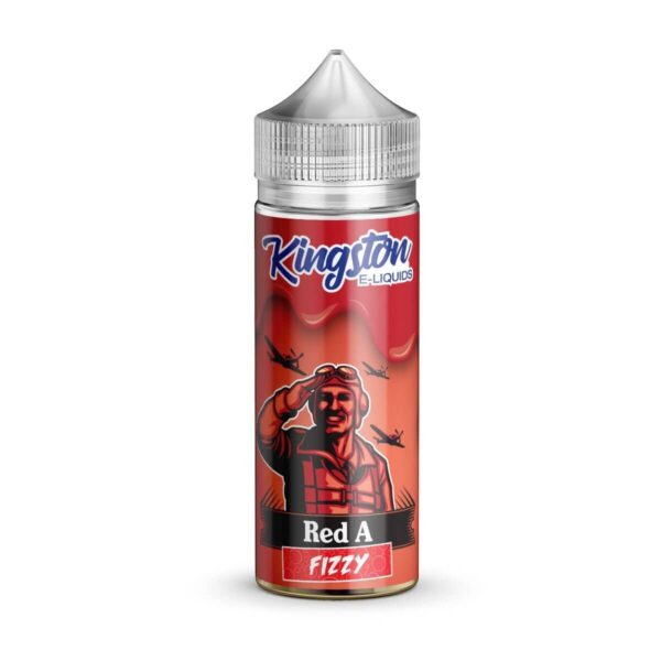 RED A FIZZY 100ML E-LIQUID BY KINGSTON