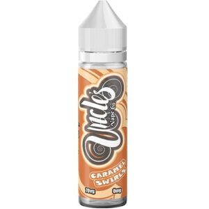 CARAMEL SWIRLS 50ML E-LIQUID BY UNCLES VAPE CO