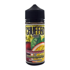 PASSIONFRUIT AND ELDERFLOWER (FRUITS) 100ML E LIQUID BY CHUFFED 