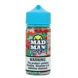 CRAZY WATERMELON ICED OUT E LIQUID 100ML MAD MAN