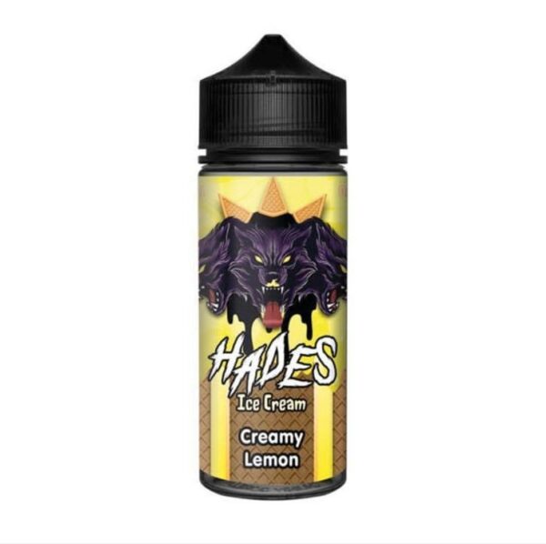 CREAMY LEMON ICE CREAM 100ML E LIQUID BY HADES