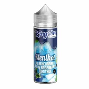 BLACKCURRANT BLUE RASPBERRY MENTHOL E-LIQUID 100ML BY KINGSTON