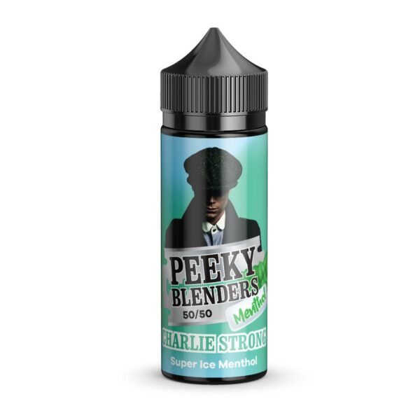 CHARLIE STRONG (SUPER ICE MENTHOL) MENTHOL 100ML E LIQUID PEEKY BLENDERS