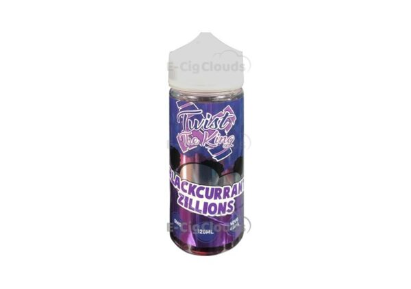 BLACKCURRANT ZILLIONS 100ML E LIQUID BY TWIST THE KING