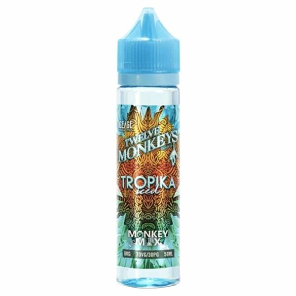 TROPIKA ICED ICE AGE 50ML E-LIQUID BY TWELVE MONKEYS