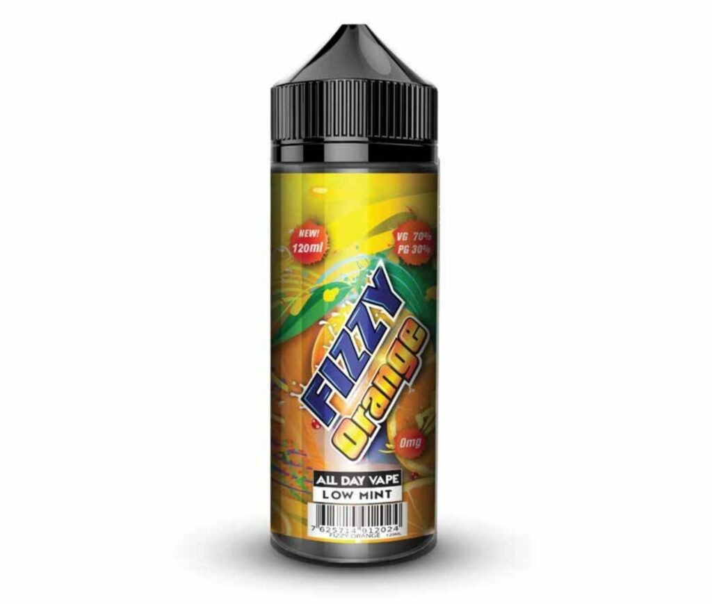 FIZZY ORANGE 100ML ELIQUID FIZZY JUICE UK Vape Store ECig Clouds