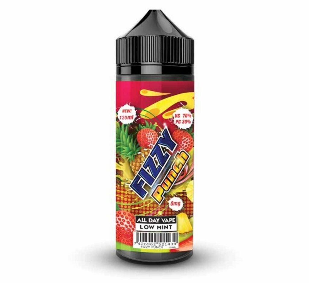 FIZZY PUNCH 100ML ELIQUID FIZZY JUICE UK Vape Store ECig Clouds