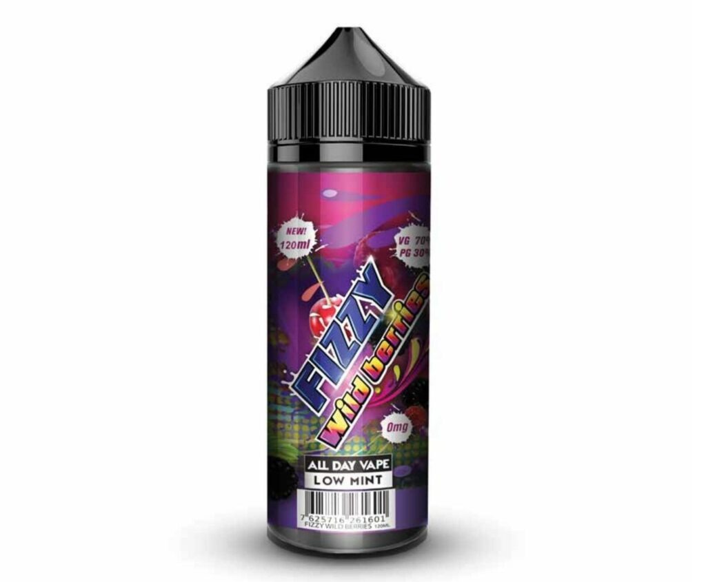 FIZZY WILD BERRIES 100ML ELIQUID FIZZY JUICE UK Vape Store ECig