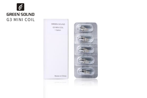 G S GREEN SOUND G3 MINI 1.0 OHM COILS (5 PACK)