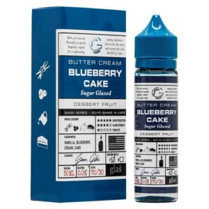 BASIX SERIES (BLUEBERRY CAKE) 50ML E-LIQUID BY GLAS VAPOR