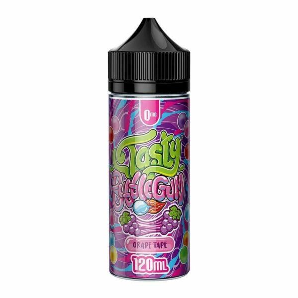 GRAPE TAPE 100ML E LIQUID TASTY BUBBLEGUM