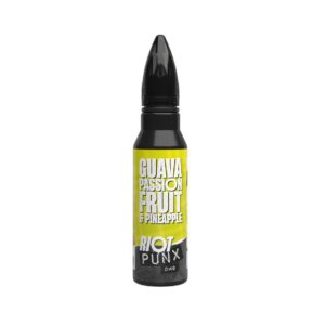 GUAVA PASSIONFRUIT & PINEAPPLE PUNX 50ML E LIQUID RIOT SQUAD