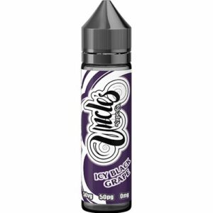 ICY BLACK GRAPE 50ML E LIQUID 50/50 UNCLES