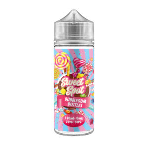 BUBBLEGUM BOTTLES 100ML E LIQUID SWEET SPOT