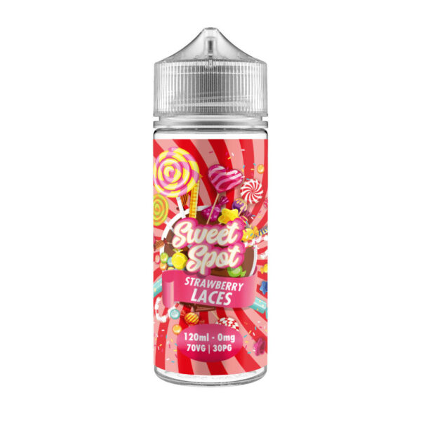 STRAWBERRY LACES 100ML E LIQUID SWEET SPOT