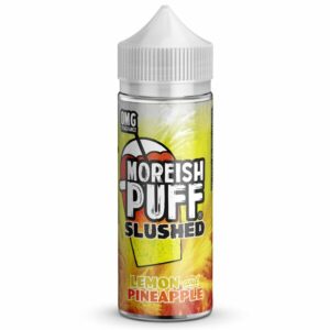 LEMON & PINEAPPLE GET SLUSHED 100ML E LIQUID BY MOREISH PUFF