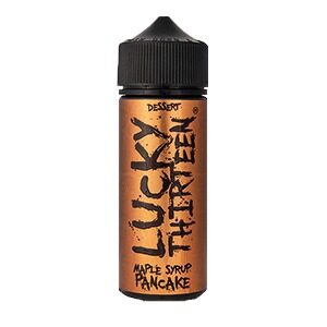 MAPLE SYRUP PANCAKE (DESSERT) 100ML E LIQUID LUCKY THIRTEEN