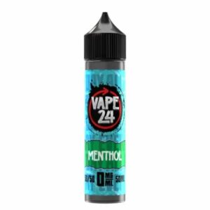 MENTHOL 50ML E LIQUID 50/50 VAPE 24