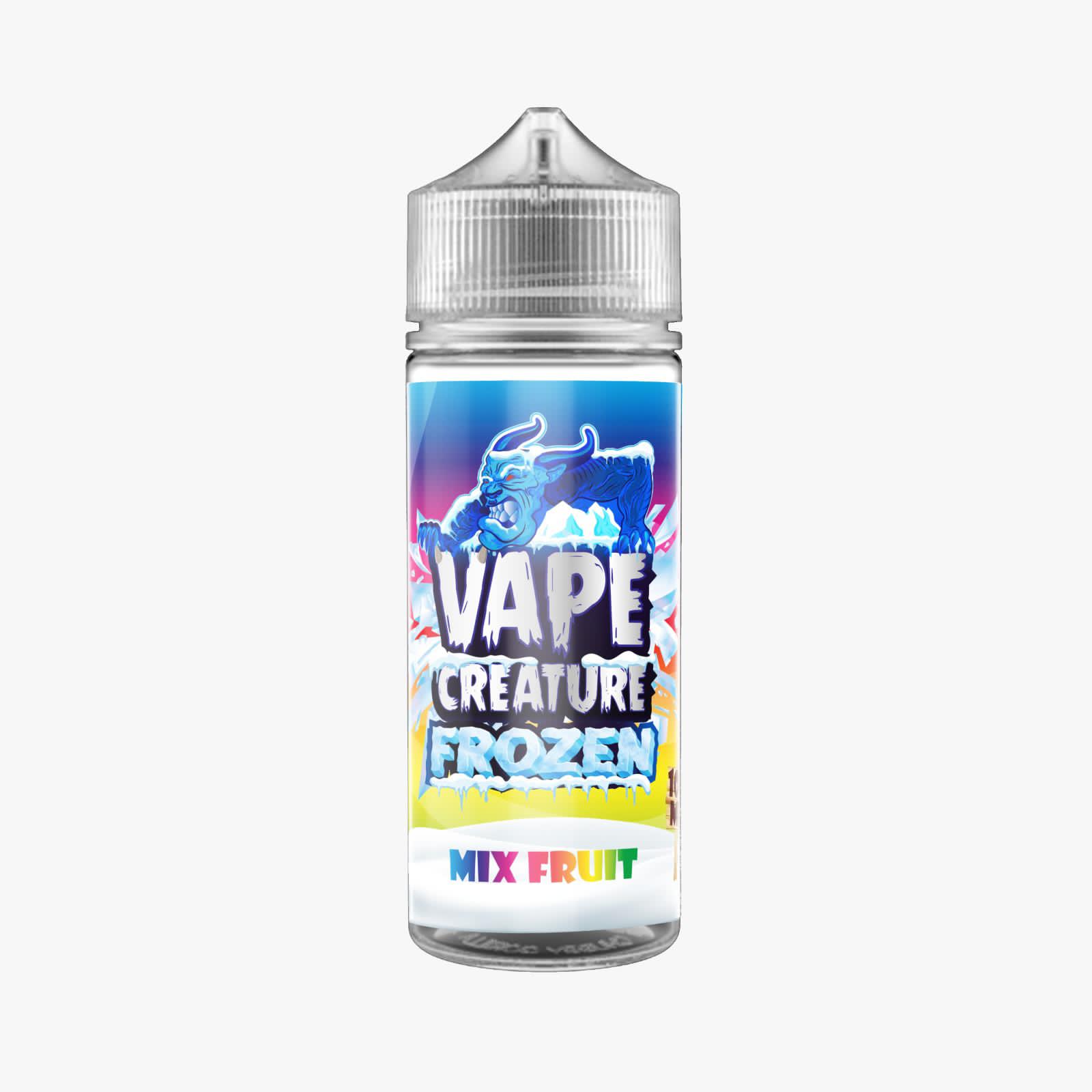 MIX FRUIT (FROZEN) 100ML ELIQUID BY VAPE CREATURE UK Vape Store E