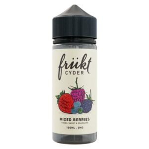 MIXED BERRIES 100ML E LIQUID BY FRUKT CYDER