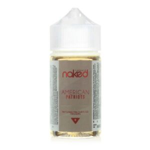 AMERICAN PATRIOTS 50ML E LIQUID BY NAKED 100