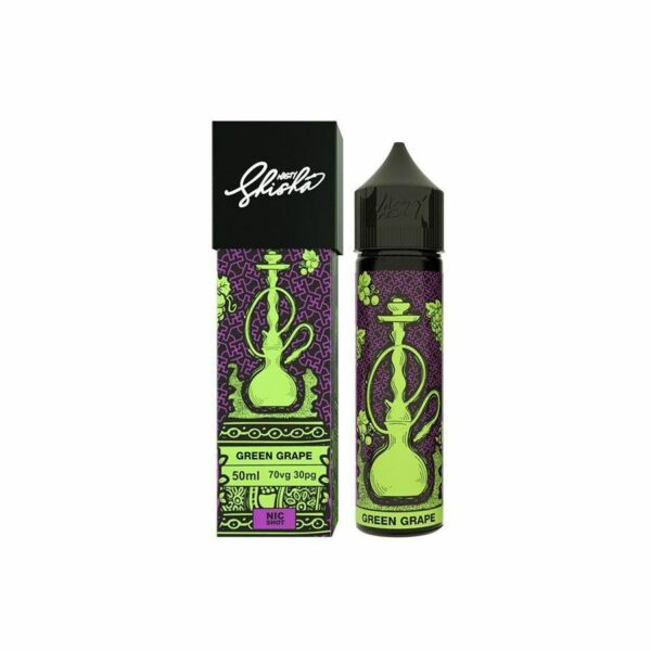 GREEN GRAPE E-LIQUID 50ML BY NASTY SHISHA