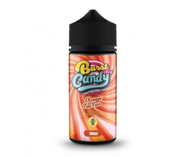 ORANGE TAC TICS 100ML E LIQUID BURST MY CANDY