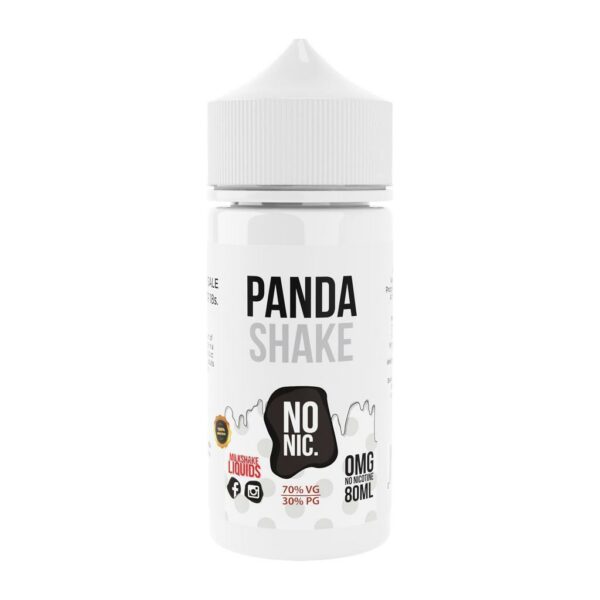 PANDA SHAKE 80ML E LIQUID MILKSHAKE LIQUIDS