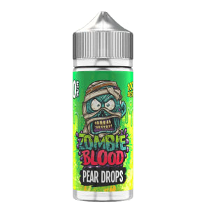 PEAR DROPS 100ML E LIQUID ZOMBIE BLOOD