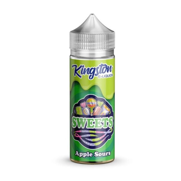 APPLE SOURS SWEETS 100ML E LIQUID BY KINGSTON