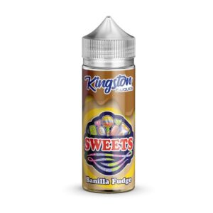 BANILLA FUDGE SWEETS 100ML E LIQUID BY KINGSTON