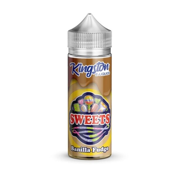 BANILLA FUDGE SWEETS 100ML E LIQUID BY KINGSTON