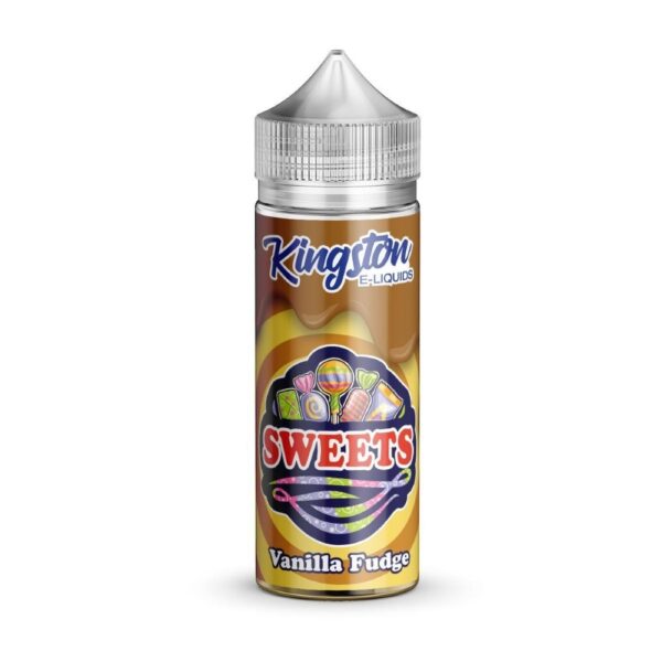 VANILLA FUDGE SWEETS 100ML E LIQUID BY KINGSTON