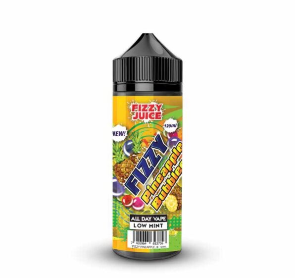 PINEAPPLE BUBBLEGUM 100ML E LIQUID FIZZY JUICE