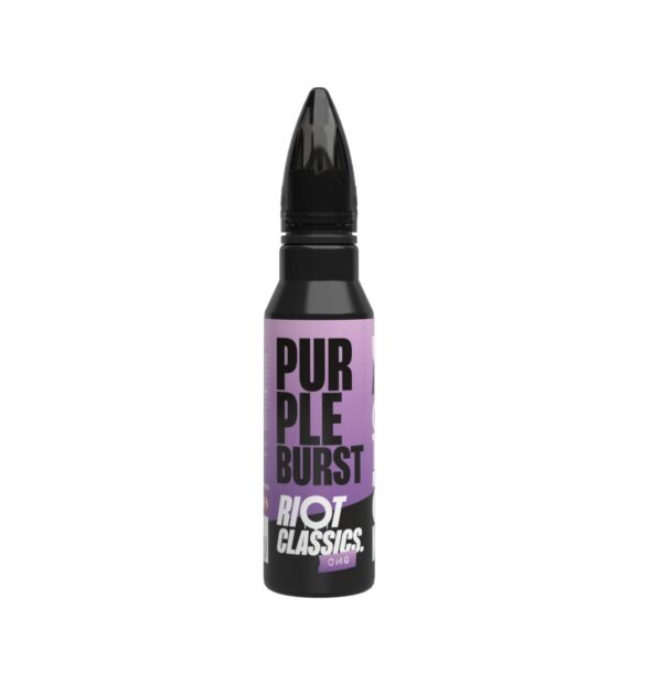 PURPLE BURST CLASSICS 50ML E LIQUID BY RIOT SQUAD