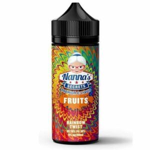 RAINBOW TWIST 100ML E LIQUID NANNAS SECRETS