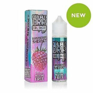 RASPBERRY SHERBET E LIQUID 50ML BY DOUBLE DRIP