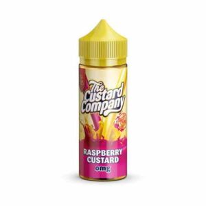 RASPBERRY CUSTARD 100ML E LIQUID THE CUSTARD COMPANY